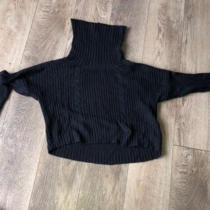 Mock neck sweater